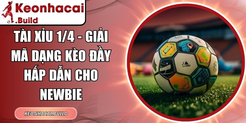 Tài Xỉu 1/4 - Giải Mã Dạng Kèo Đầy Hấp Dẫn Cho Newbie 1 Tài Xỉu 1/4